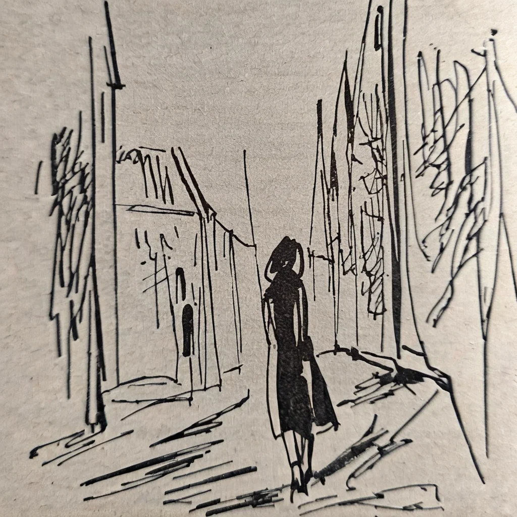 drawix15 girl in city <lora:drawix15:1>