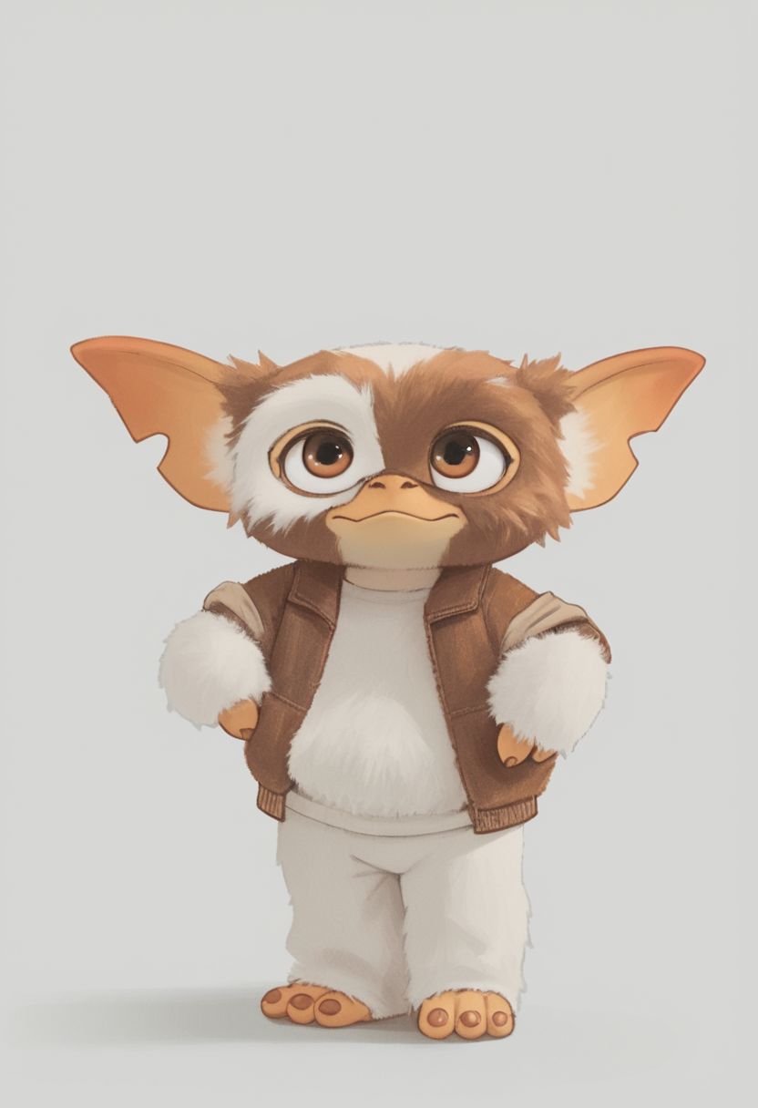 score_9, score_8_up, #giz#, gremlin, mogwai, digital art, highly detailed, zPDXL
