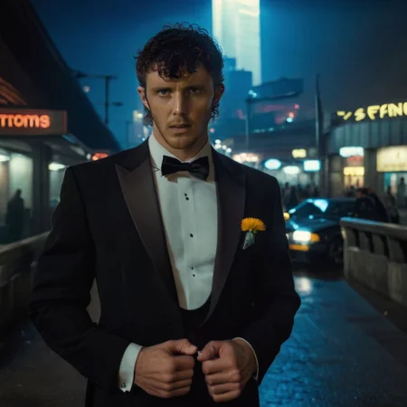DSLR photo of đɐɳɳƴɓøƴđʉɱɱƴ.in blade runner.photo.professional photography.high resolution.detailed photo.portrait.RAW.analog film.still film.50mm.f/16.uhd.hdr.4k <lora:dannyboydummy-đɐɳɳƴɓøƴđʉɱɱƴ-xl_8500_lora_f32:1>