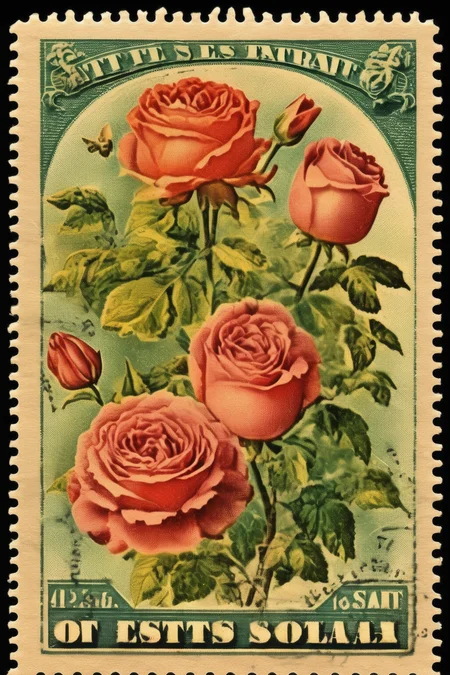 <lora:Vintage Postage Stamps:1>Vintage Postage Stamps - vintage postage stamp, I can't believe how beautiful this is.