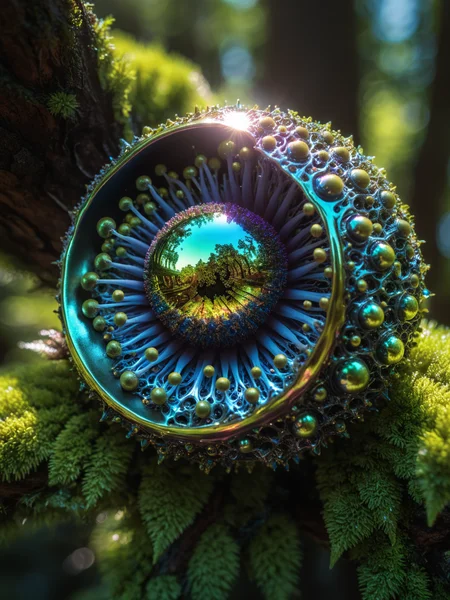 raw photo of lifeforms, sitting on the trees, another planet flora, alien, Futuristic, foam,alien flora,, tactical, sleek, dark, highly detailed, alien forest, sunny day in forest, Miki Asai Macro photography, close-up, hyper detailed, trending on artstation, sharp focus, studio photo, highly detailed,macro photo, by greg rutkowski, intricate details, realistic,8k, sharp details <xl_more_art-full_v1_1_0.5:1>, 8k, masterpiece, artstation, Panoramic, iridescence, hdr, sun light, metallic
<lora:fractal-art.v1:0.8>