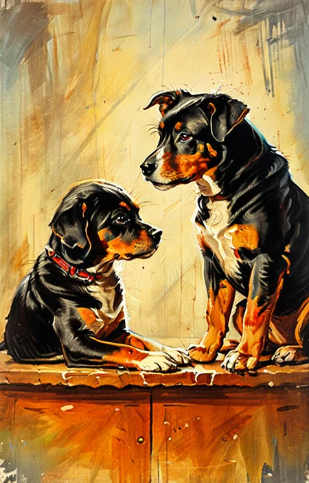 masterpiece,best quality,<lora:tbh4-sdxl:0.9>,illustration, animals