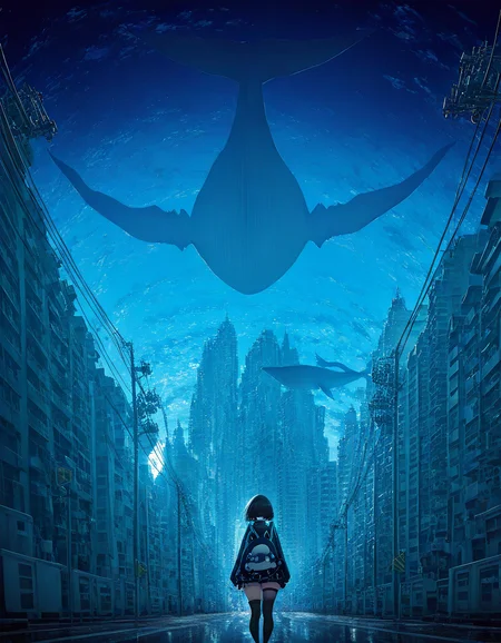 <lora:Blue_skies_Background:1> background, bluesky_style, blue sky, city scape, whale, subsurface scathering, depth of field, skin pores, detailed skin, masterpiece, best quality, newest, absurdres, highres, feeling, impact, very awa, dim lighting, sidelighting, skindentation, amazing quality, scenery, very aesthetic, newest, volumetric lighting, blending, <lora:add-detail-xl:1> <lora:cfg_scale_boost:0.5> <lora:sdxl_enhance:1> <lora:spo_sdxl_10ep_4k-data_lora_webui:1>,