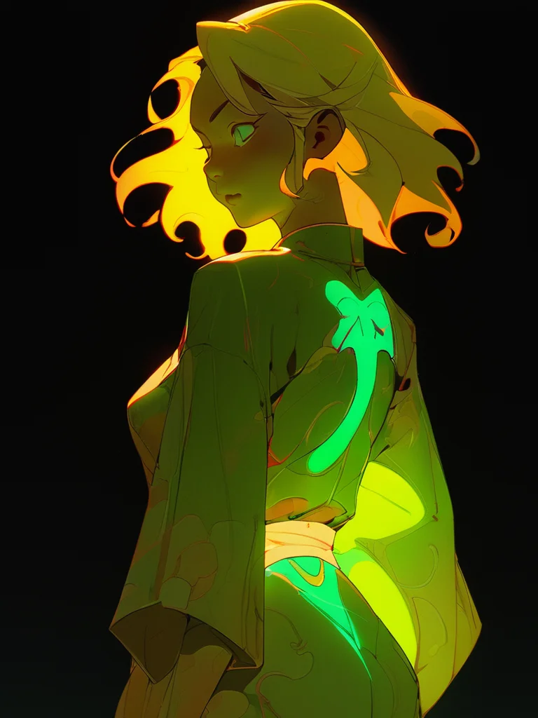 niji,female,<lora:niji-000008:0.8>,glow,back light,gohei,