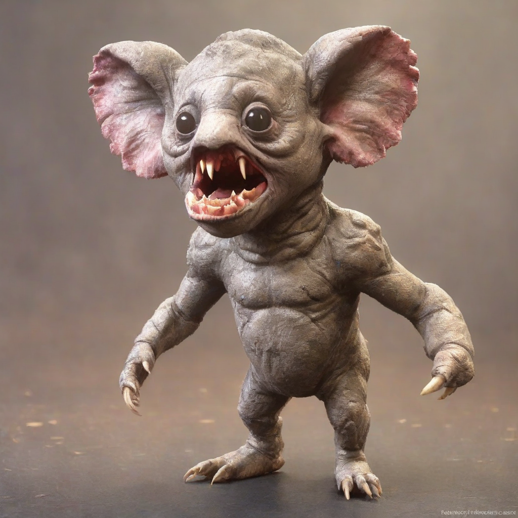 <lora:fx-monsters-xl-pgy-000020:0.85> fx-monsters creepy koala creature, cinematic style, gloom, dark