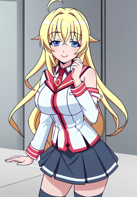 <lora:HybridxHeart:0.6>, YurishiaSchool, smile, solo