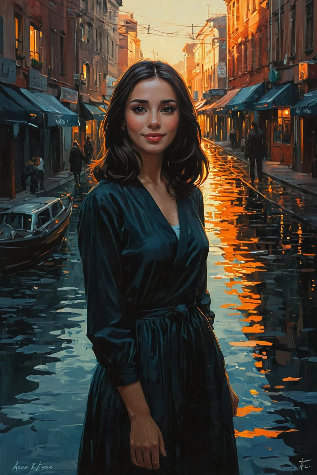by Margaret Keane and Klaus Pillon in the style of Alena Aenami, <lora:EnvyAnimeSpeedpaintXL01:1.00>