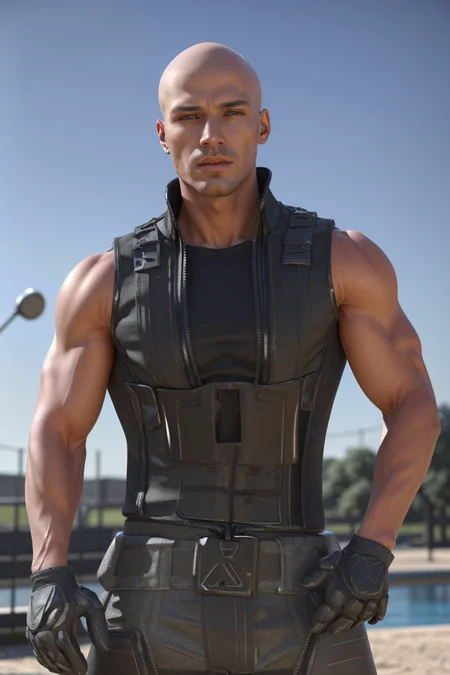 (photorealistic:1.4), <lora:TacticalAssautV1:1>, (masterpiece:1.4),(best quality:1.4)(high_resolution:1.1) , (1man, male body, male face, oily skin, wearing tactical_assaut t-shirt gloves), ((upper body)), ((thin hair, realistic hair:1.2)), ((thin beard)),
<lora:muscle_slider_v1:2>,
<lora:weight_slider_v2:-1>,
<lora:hair_length_slider_v1:1>,
<lora:Background_Detail_v3:0.4>,
<lora:add_detail:0.5>