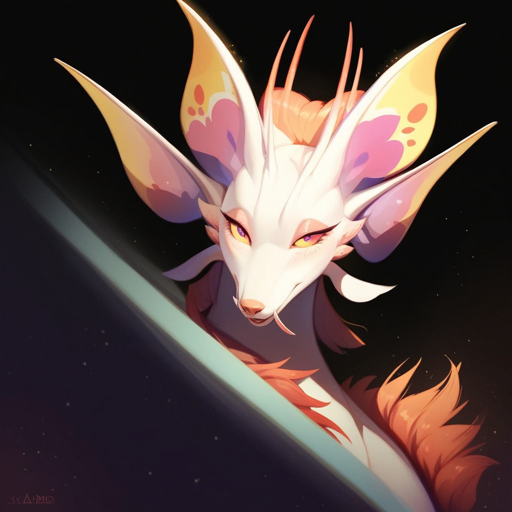 score_9, score_8_up, score_7_up, score_6_up, semi-realistic artwork, high quality, vibrant colors, best quality rendering, intricate details, high resolution, sharp focus, best render quality,[e621] Scappo Style,Expressiveh
Mizutsune,anthro,female,casual clothing
