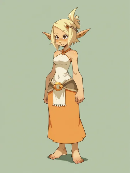 score_9, score_8_up, score_7_up, score_6_up, score_5_up, <lora:wakfuXLP:1> wakfu, 1girl, blonde hair, pointy ears, full body,
