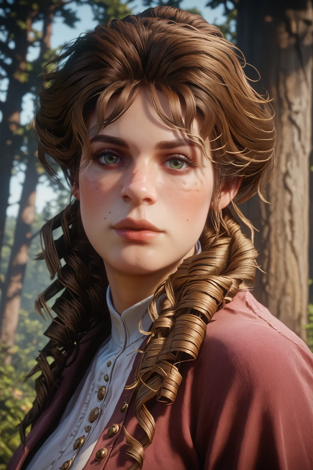 score_9, score_8_up, score_7_up,
<lora:RDR2MaryBeth:0.9>
RDR2MaryBeth, 1girl, brown hair, green eyes, looking at viewer, portrait