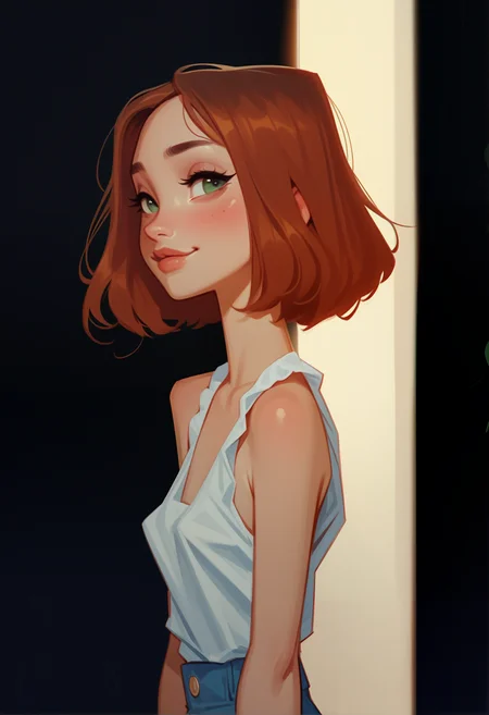 score_9, score_8_up, score_7_up, score_6_up, 1girl, petite, 18yo, cute face, skinny, seductive, lower body, spotlight, night