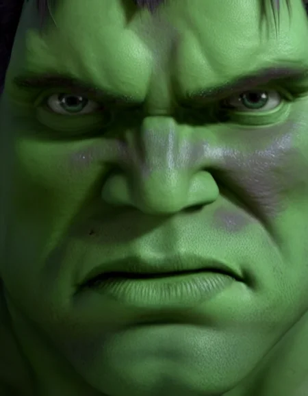 <lora:The_Incredible_Hulk_2003:1> hulk, best quality, best resolution, sharp focus, 4k, masterpiece, detailed face, Front View