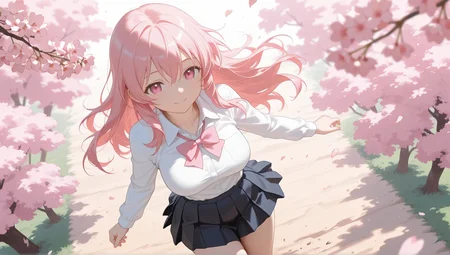 Tsumugi Kawaii girl ILL