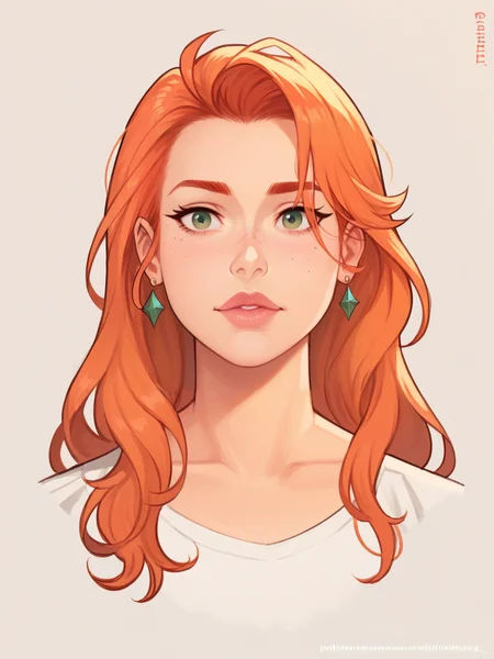 score_9, score_8_up, score_7_up, score_6_up, score_5_up, <lora:CTXLP:1> ct, 1girl, long hair, ginger hair,