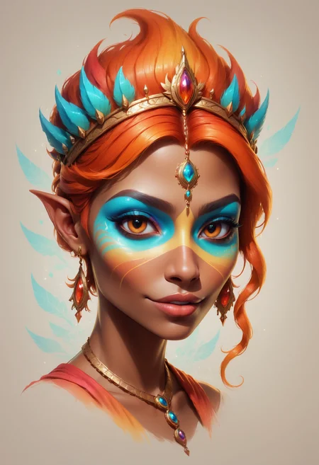 Faded Headshot, faded bottom, faded edges <lora:FadedHeadshot:0.8>,score_9,score_8_up,score_7_up,score_6_up,score_5_up,score_4_up Style-SylvaMagic, Portrait of a beautiful peacock, insanely detailed, 8k resolution, digital art, trending on artstation, Vibrant Colours,, a masterpiece, adorable friendly lovely