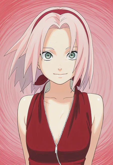 amazing quality,very aesthetic,absurdres,best quality,newest,masterpiece,4k resolution, absurdres, highres,
kishimoto masashi,watercolor (medium), <lora:Naruto_style_kulty1-000004:1>1girl, haruno sakura, green eyes, arms behind back, upper body,