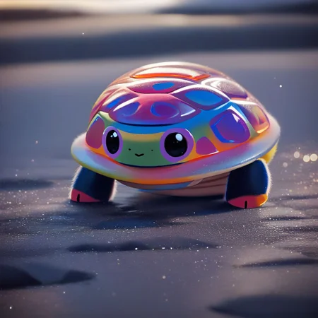 score_9, score_8_up, score_7_up, pikaole no humans animal focus, (turtle:1.05), fur, full body solo blurry background, cute rating_safe source_furry, (dynamic pose:0.5), pikaole, source_photorealistic