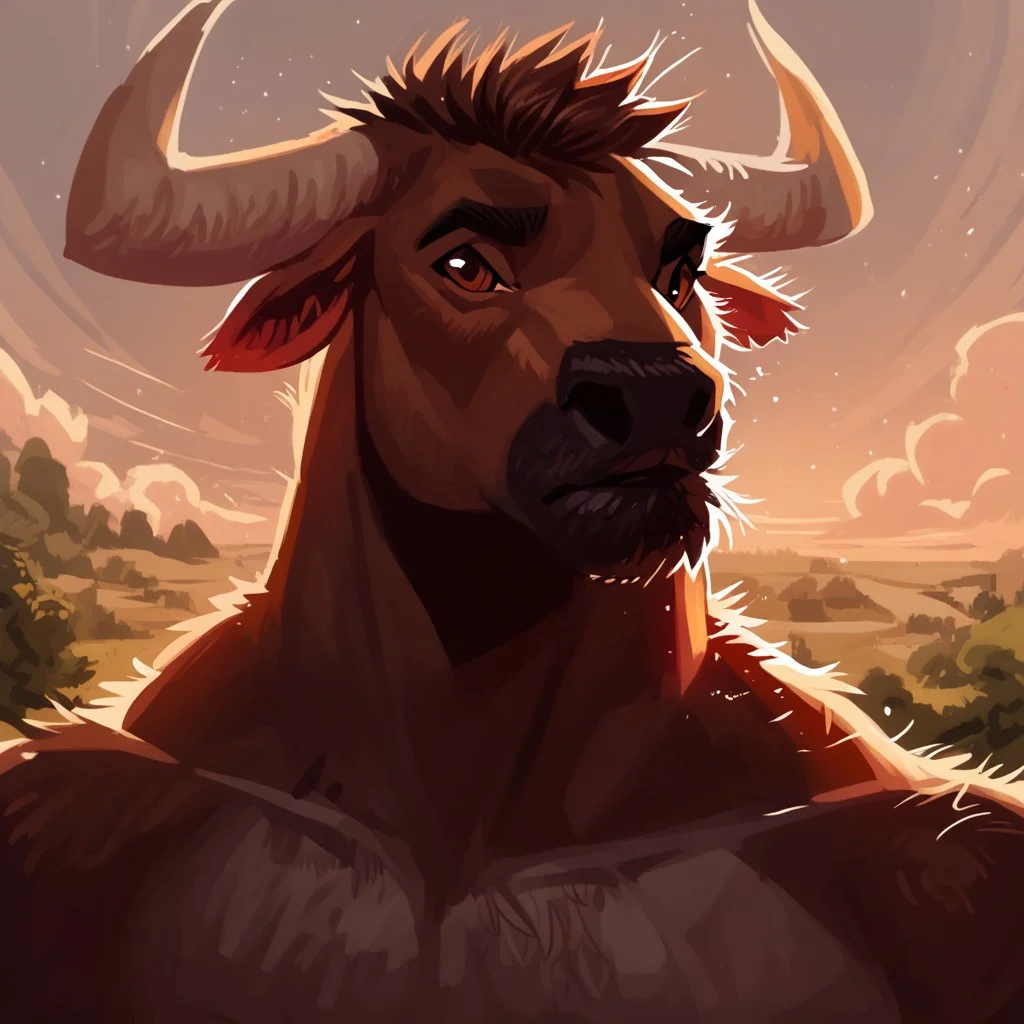 score_9, score_8_up, score_7_up, score_6_up, highland cattle humanoid creature, friendly pose,dynamic composition, highland cattle anthropomorphic, close up portrait
