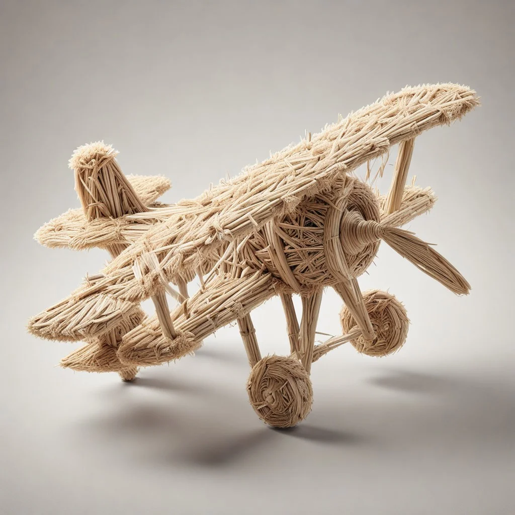 Straw plane