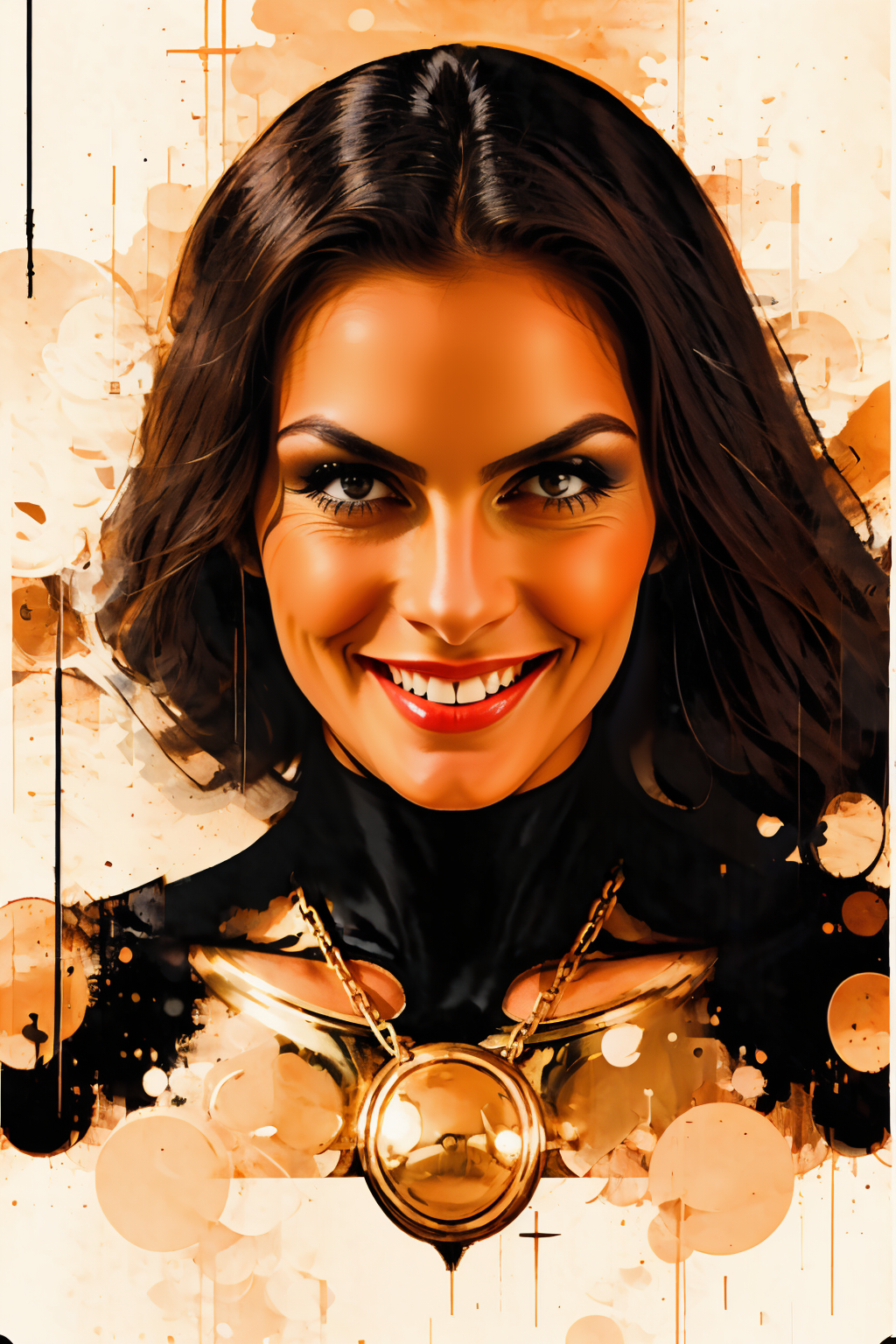 <lora:BrazilianWomanAmazon_V1.0:1>, close up, portrait, knight , female wearing gold armor, light smile, sy3 art style
 <lora:BubbleDrip:1.13> ,
<lora:muscle_slider_v1:2>,
<lora:weight_slider_v2:-1>,
<lora:hair_length_slider_v1:1>