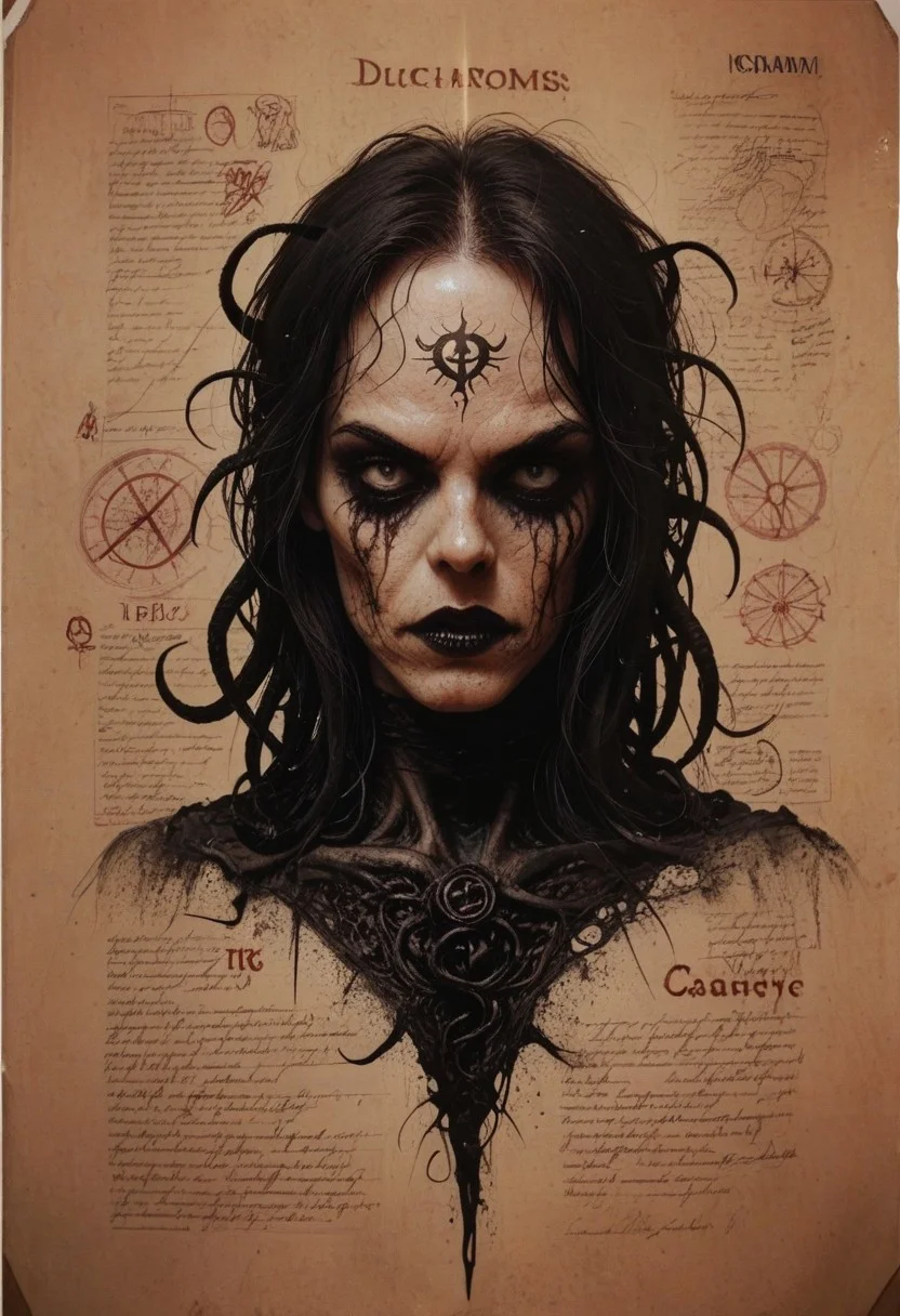 core_9, score_8_up, score_7_up, score_6_up, n4cronom1c0n, sketch, goth, cthulhu, demon, horms, dark, letters. latin
