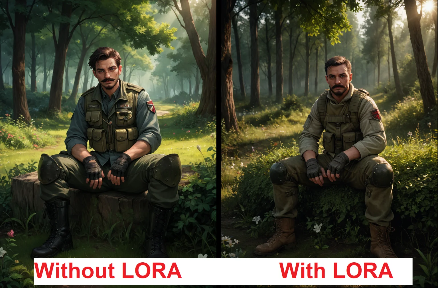 score_9, score_8_up, score_7_up,  score_6_up, BREAK, Poststyl, looking at viewer, facial hair, scar, beard, realistic, mustache,
