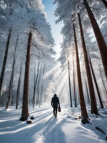 A high definition epic photograph of ((33: A Dream-Walking Thief â Steals secrets from peopleâs dreams while leaving behind cryptic symbols that only they can decipher. Conducting an imaginary orchestra in the middle of a busy street, complete with dramatic facial expressions and exaggerated arm movements as if leading an epic symphony.)).Frosted Pine Trees (Hoarfrost): Trees coated with hoarfrost create stunning winter landscapes when temperatures drop below freezing overnight.(dynamic:1.1), sun rays,, (taken by 7.5mm fisheye lens:1.1),shots exaggerated emotions. Manic expression
= ((Vivid, HDR, Canon50, 8K, Hyper Realistic, Dramatic, Epic, Dynamic Contrast, Cinematic Lighting, increased brightness)) (((Zoomed Out, Far away Shot))) = =. Epic dynamic lighting . =vibrant, highly detailed, psychedelic
((Vivid, Epic, Dynamic contrast)) (((Zoomed out, Far away shot, In frame)),
<lora:juggernautXL_version6Rundiffusion:0.8> <lora:crystalClearXL_ccxl:0.8>
<lora:atlantysUltimanimeXL_atlasAtlantys:0.8><lora:epicrealismXL_v5Ultimate:0.8>
<lora:extremely_detailed:1><lora:realvisxlV40_v40Bakedvae:0.8>
<lora:glowneon_xl_v1:0.6> glowneon, glowing, sparks,
<lora:rainbow_iris_v2:0.8> raibow eyes, rainbow eyes, no humans, fractal iris, - Generate images with sharp edges and fine details.
- Produce high-resolution images with no blurriness or distortions.
- Create images with clear and well-defined subjects.
- Ensure that the output images have crisp lines and distinct features.
- Generate images with vibrant colors and accurate tones.
- Avoid noise or artifacts in the generated images.
- Focus on producing clear textures and patterns in the images.
- Emphasize clarity and definition in all aspects of the generated images.
- Prioritize the sharpness and clarity of the main subjects in the images.
- Optimize the AI model to produce clear and visually appealing images., Wlop