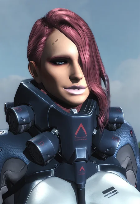 score_9, score_8_up, score_7_up, score_6_up, score_5_up, score_4_up, BREAK
<lora:Mistral:1> mistral, 3d, mistral outfit, close up