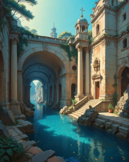 Renaissance style, Baroque, anime artwork Ivan Aivazovsky (marine atmospherics), Marble quarry with azure pools, badger path through brush, dry-stone wall network,lapwing performing display.,
<lora:Wild_Anime_2025:0.7>,
<lora:风格:0.7> style9,
<lora:extremely_detailed:0.7> extremely detailed ,
<lora:aidmaImageUpgraderSDXL-v0.3:0.5> aidmaImageUpgrader,
<lora:add-detail-xl:0.7>,
<lora:HyperdetailedColoredPencilIl:0.3> ArsMJStyle, Colored pencil hyperdetailed realism, . anime style, key visual, vibrant, studio anime, highly detailed, Fantasy painting art style, imaginative, dynamic composition, professional-grade execution, creates immersive world and landscape, painterly, epic, magical, dramatic, exuberant, grandeur, baroque art, oil painting art style from Renaissance period, masterful composition, Renaissance mood, renaissance oil painting, brush strokes, Realistic, perspective, light and shadow, religious or mythological themes, highly detailed