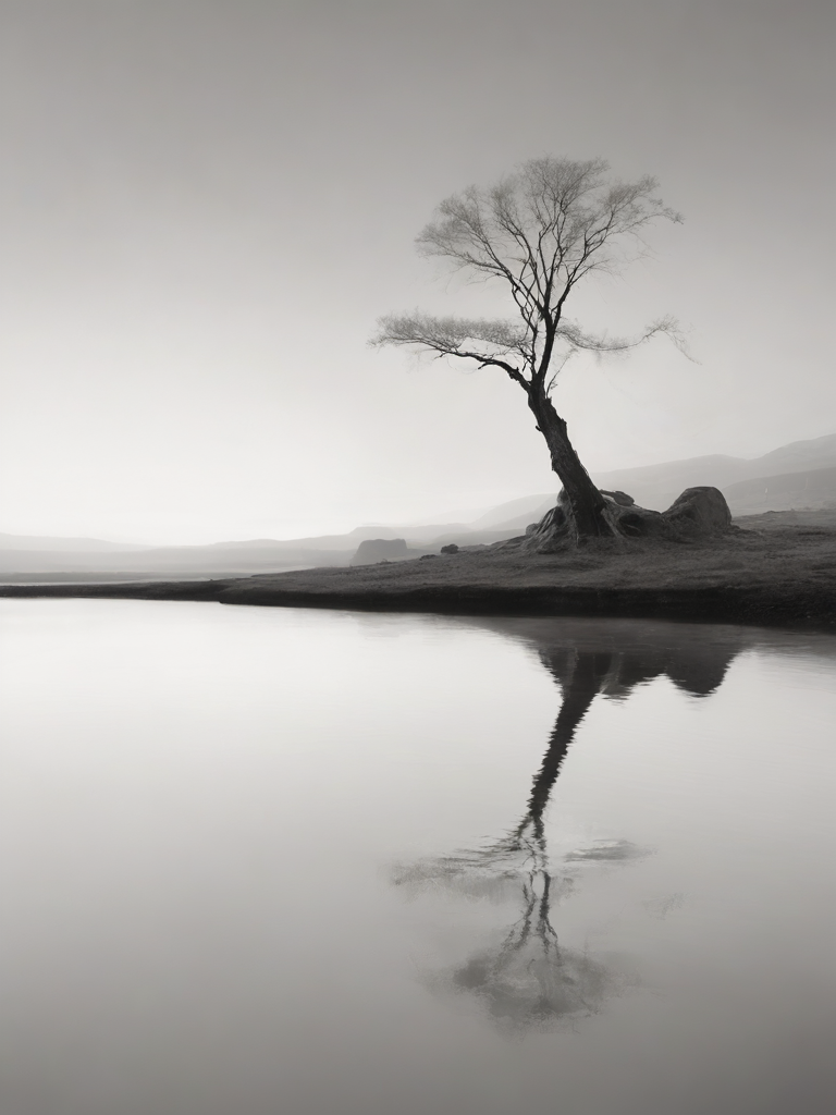 almstinv, invisible silhouette of a beautiful awe inspiring landscape that was never there to begin with made out of thin air, <lora:- SDXL - almstinv_fain_inv_V1.0:.9>