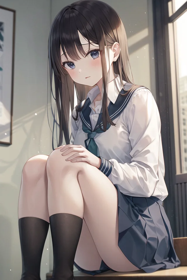 (masterpiece:1.05), (best quality:1.05),1girl,school_uniform <lora:roha-v1:0.6>