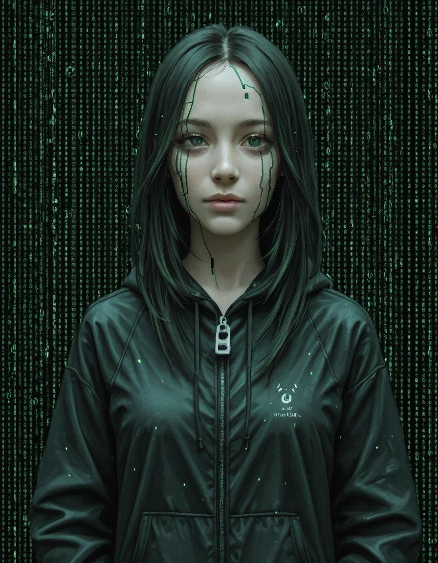 detailed, om0atrix0, 1girl, solo, glitch