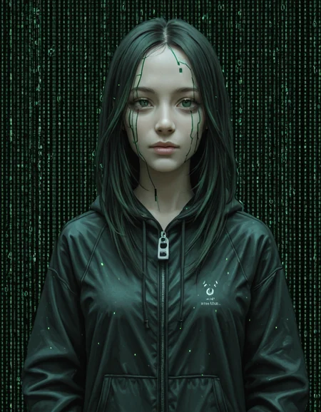 detailed, om0atrix0, 1girl, solo, glitch