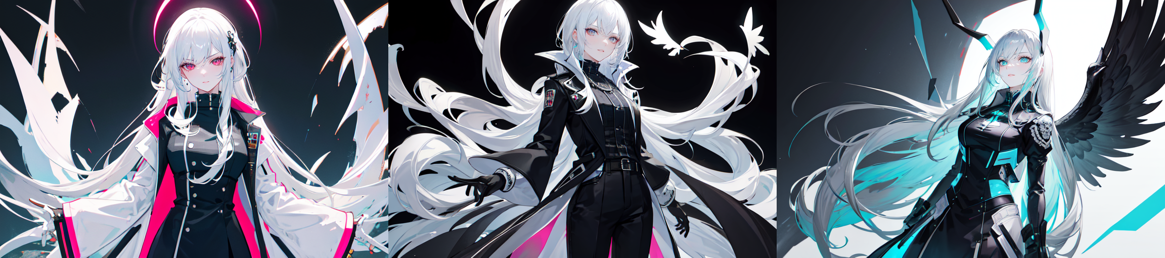 highly insanely detailed, masterpiece, top quality, best quality, highres, 4k, 8k, RAW photo, (very aesthetic, beautiful and aesthetic), 
__lazy-wildcards/cosplay-char/ShinMegamiTensei/jenna_angel/prompts__, 
<lora:zs_Jenna:0.3>, 
(1girl:1.3), 1other, 
__lazy-wildcards/dataset/background__,âââ