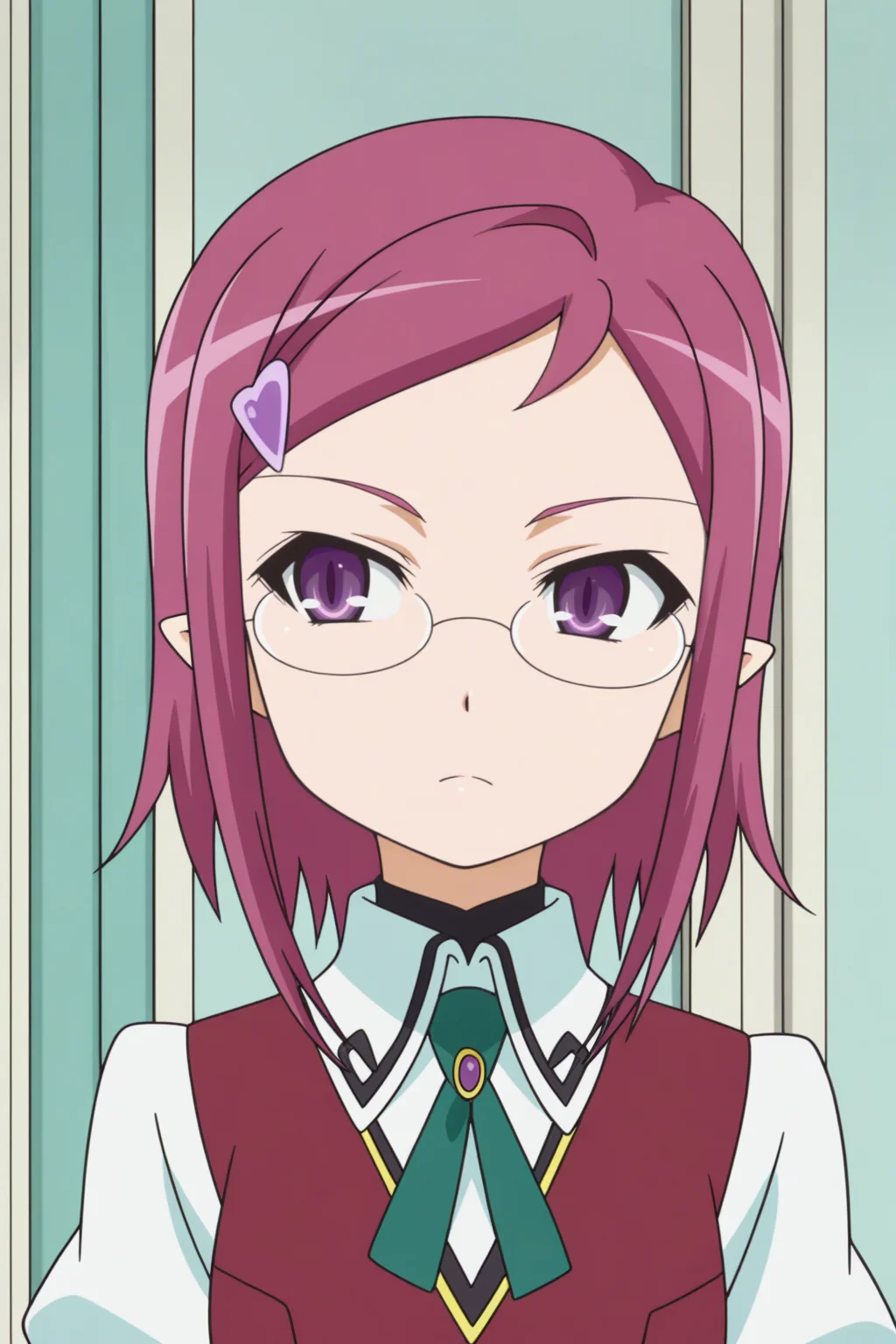 judith snorrevik, glasses, anime coloring <lora:Astarotte_no_Omocha_-_illustrious:0.8>