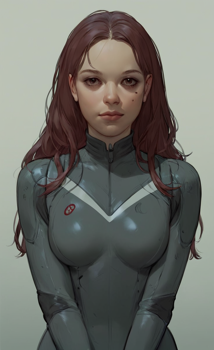score_9, score_8_up, score_7_up, score_6_up, score_5_up, score_4_up  <lora:Parrot:.7> 1 girl, 
 , looking at viewer , front body,   <lora:hand 4:.7>, superhero suit,sexy:2, long hair,  cool, tech, tactical,