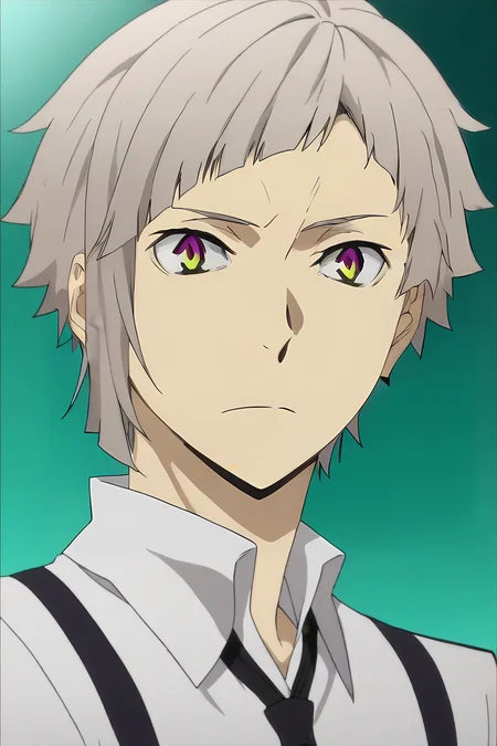 score_9, score_8_up, score_7_up, source_anime, anime screencap, , , , upper body, , 1boy, solo, male focus, <lora:atsushi_nakajima_pony:0.96>, atsushi_nakajima, grey hair, yellow eyes, multicolored eyes, purple eyes, short hair, , Mordor: A dark and evil land ruled by the dark lord Sauron, , <lora:sdxl_lightning_8step_lora:1>