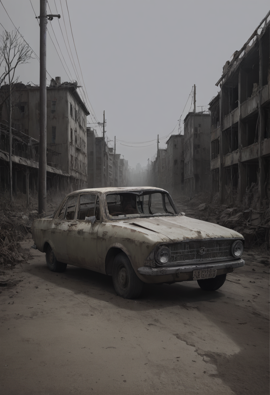 ,ruanyi1435,motor vehicle,
outdoors,overgrown,black background,abandoned,<lora:1435 Broken car_v1_pony:1>, score_9,score_8_up,score_7_up,,8k,solo,,