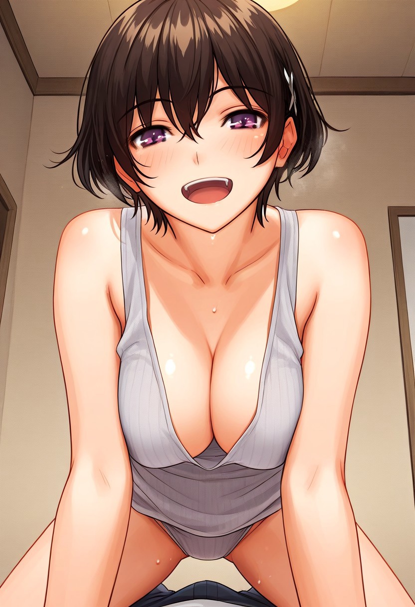score_9, score_8_up, score_7_up, source_anime,(extremely detailed CG), (best quality),nsfw,
ibuki,face,smile,open mouth,