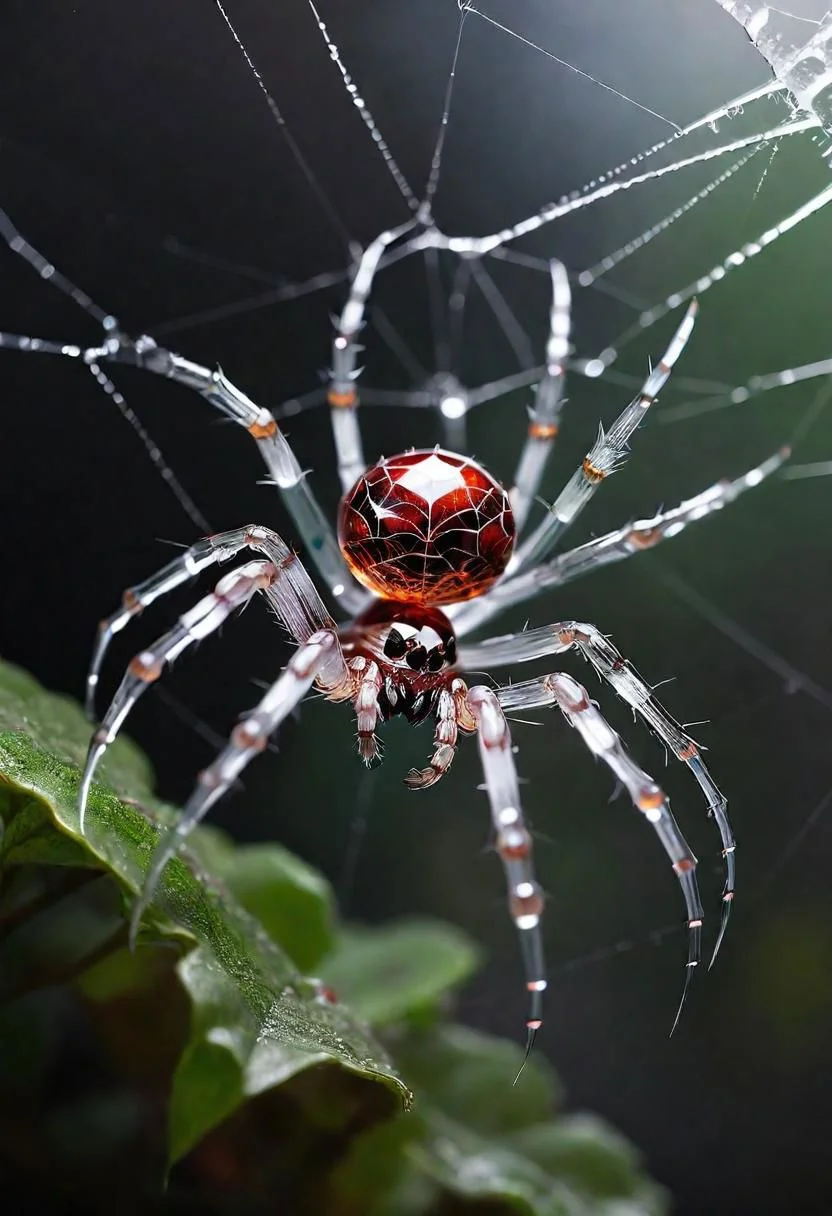 crystal spider