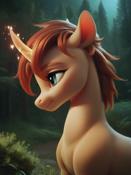 score_9, score_8_up, score_7_up, score_6_up, score_5_up, score_4_up, pony, forest, night, fantasy, magic, close-up <lora:Photo 2 Style SDXL_LoRA_Pony Diffusion V6 XL:1>
