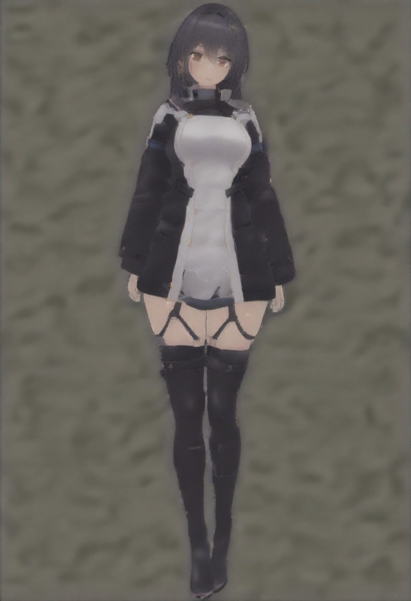 masterpiece, best quality, amazing quality,,, shiny skin,,,,,,,,<lora:Etra_V1:1>,etra-outfit1,thigh boots,legwear garter,narrow_waist,skinny,slender,