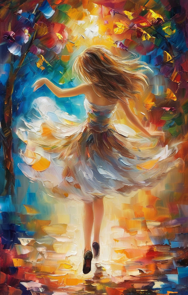 masterpiece,best quality,<lora:tbh438-sdxl:0.8>,illustration,style of Leonid Afremov
 portrait of idolmaster cinderella girls,