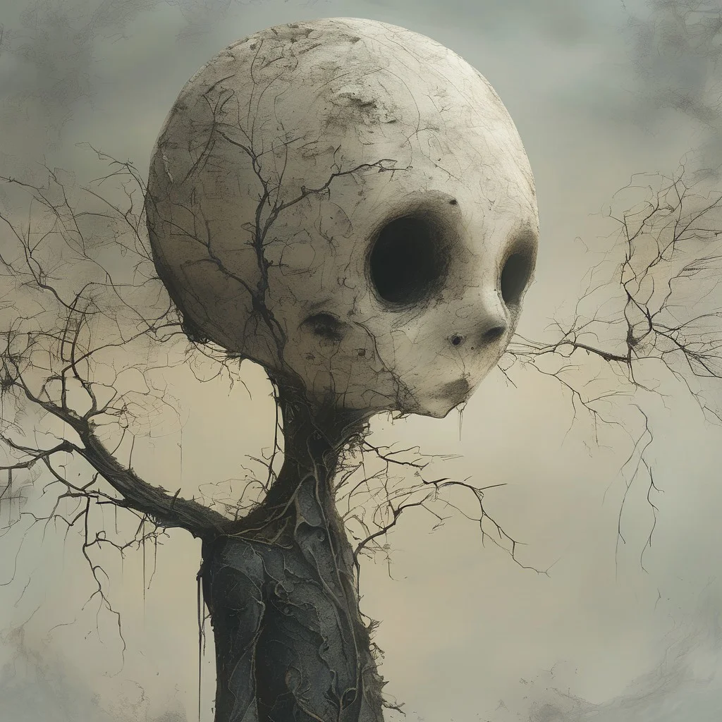 a wedding scene in the style of Anton Semenov. bride skeleton and a groom skeleton marrying in a graveyard under a full moon. skull faces looking at each other, tattered Victorian wedding suit, torn black wedding dress. colorful painting, beautiful gorgeous digital art
