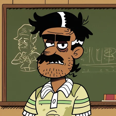 Mr. Bolhofner (The Loud House) [Pony & Illustrious]