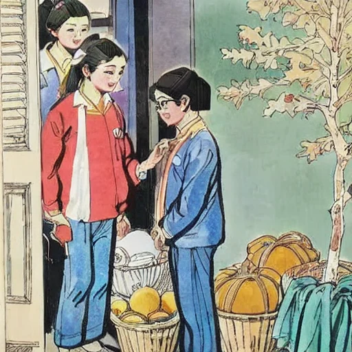 <lora:china90selementaryschoolbooks>,chineseelementaryschoolbooks, real face, photo, realistic, 8k