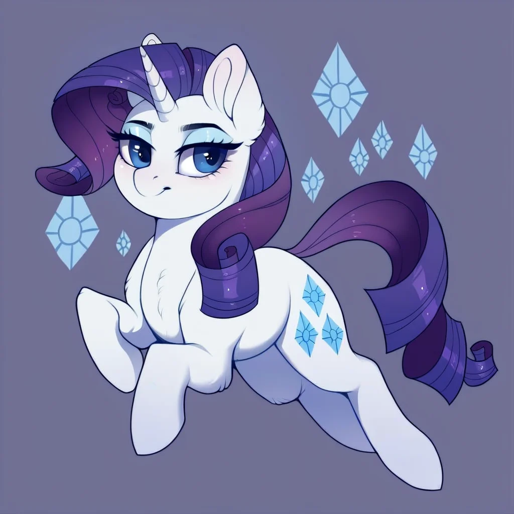 <lora:Evehly_Style_v2_PonyXL:0.75>, evehly, by evehly,  score_9, score_8_up, score_7_up, score_6_up, score_5_up, score_4_up, source_furry, source_pony, source_cartoon, rating_safe, feral, quadrupedal, rarity, feral, unicorn, detailed background, in crystal castle, flying