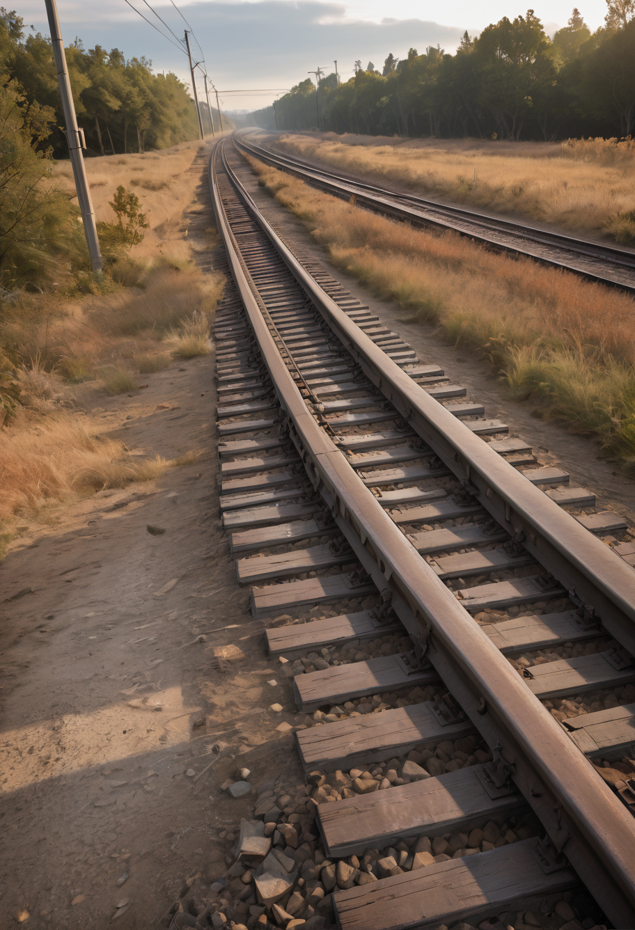 ,ruanyi1363,railroad tracks,<lora:1363 railroad tracks_v1_pony:1>, score_9,score_8_up,score_7_up,,8k,solo,,