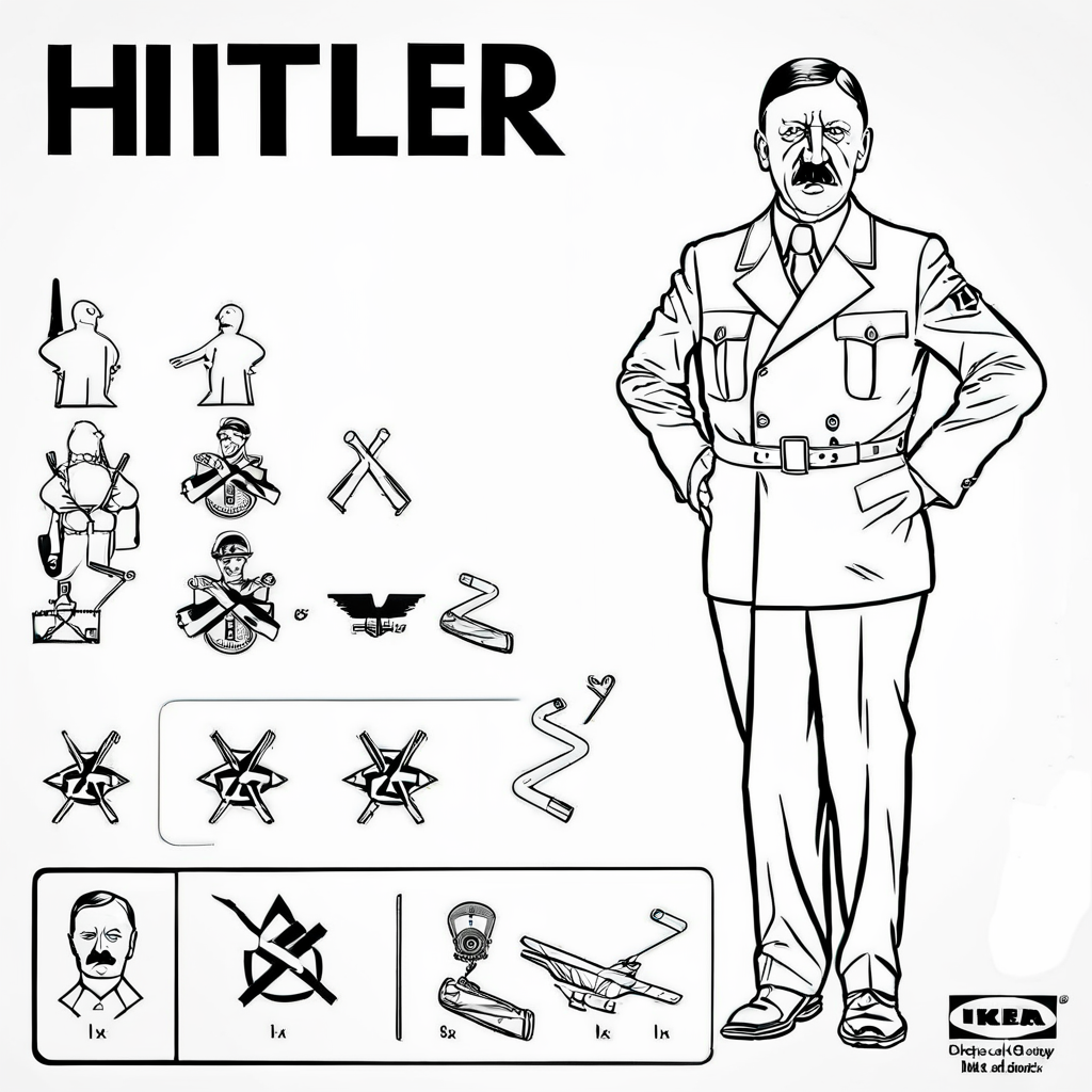 Adolf Hitler <lora:ikea_instructions_xl_v1_5:1>